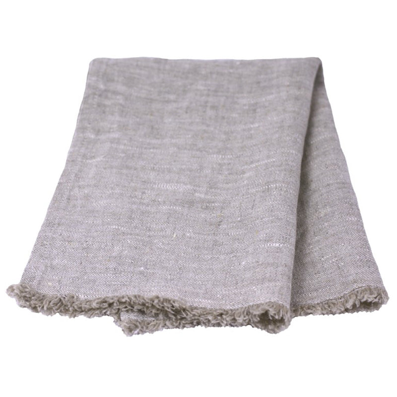 LinenCasa Linen Kitchen Towel - Luxury Thick Stonewashed - Heathered