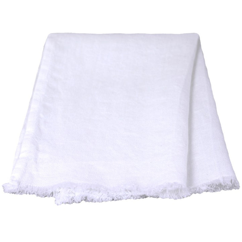 Luxury Thick Stonewashed Linen Guest Towel