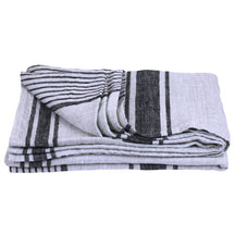 Linen Oversized Beach Towel - Thick Stonewashed