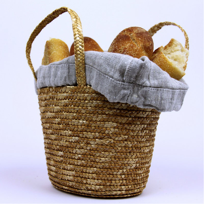 Reusable Linen Loaf Bags - 100% Linen - Set of 2 - Washable Bread
