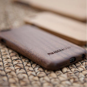 Two Piece Walnut Wood iPhone Case