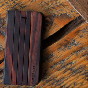 Wraparound Walnut Wood iPhone Case