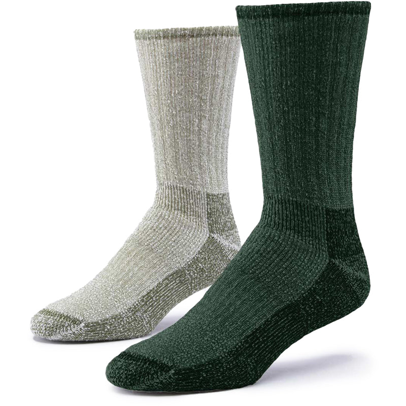 Organic Wool Mountain Hiking Sock - Mixed 2pk