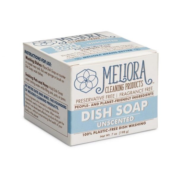 Pure Castile Solid Dish Soap, Non-toxic Dish Soap