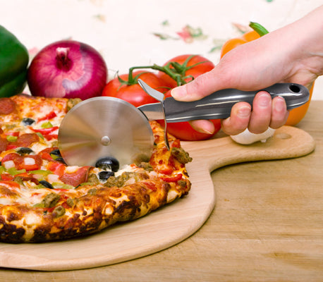 Molded Bamboo® and Stainless Steel 4” Pizza Wheel