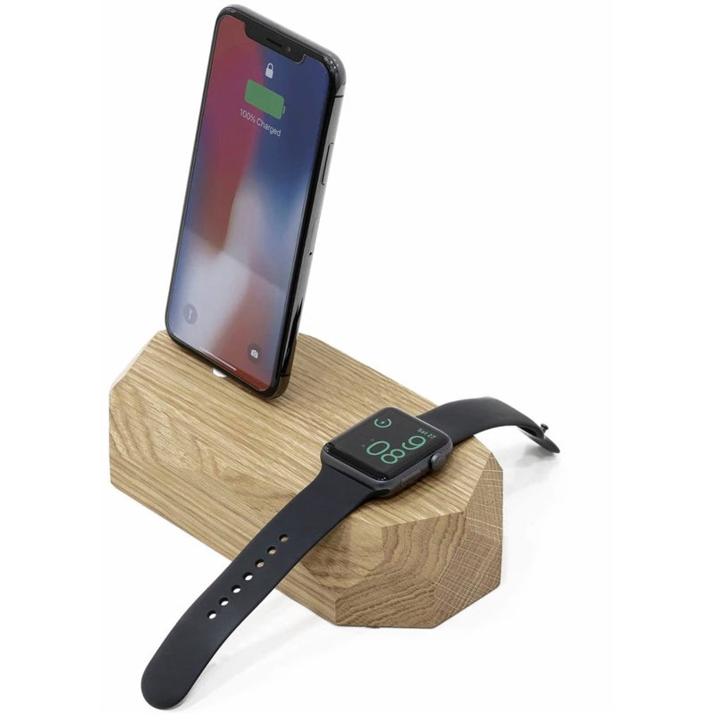 Combo Wooden iPhone Charging Dock