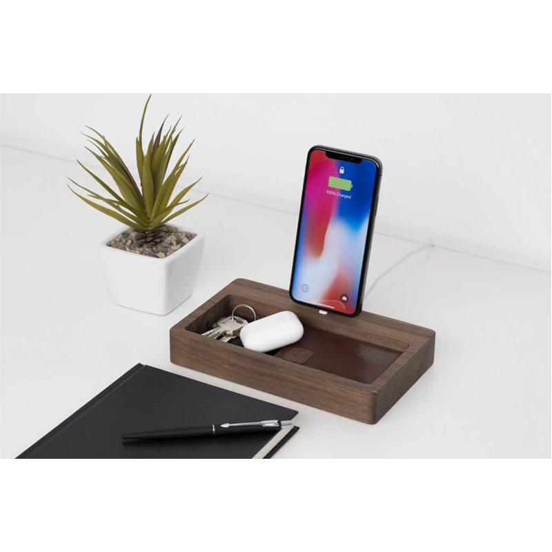 Organizer Wooden iPhone Charging Dock