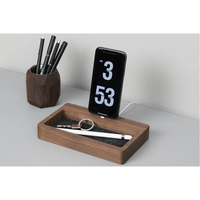 Organizer Wooden iPhone Charging Dock