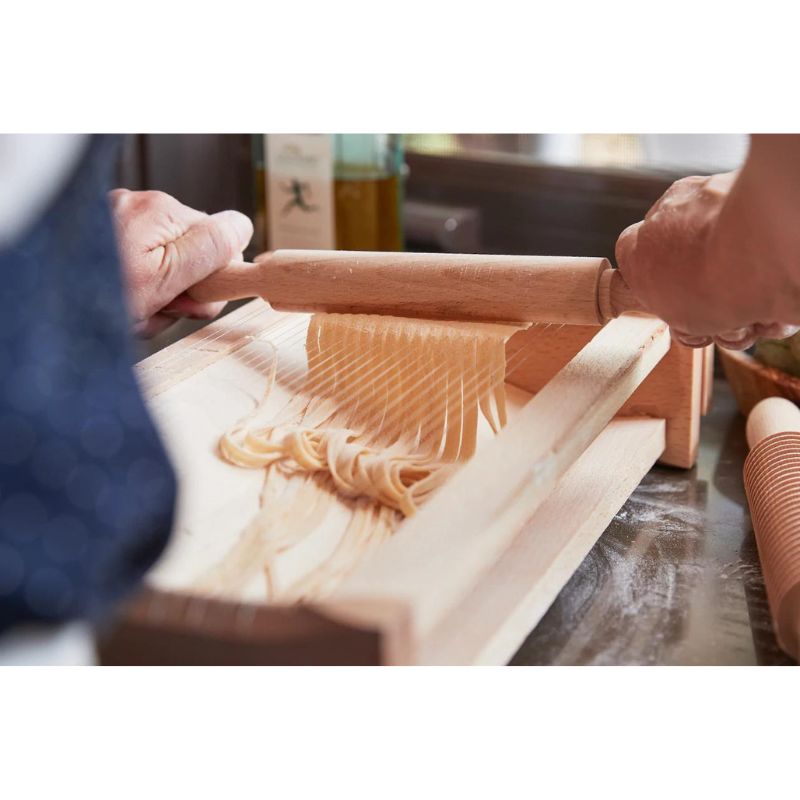 Italian Pasta Chitarra with Rolling Pin - Small