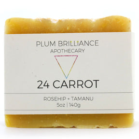 24 Carrot Natural Soap Bar