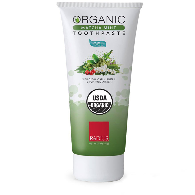 Matcha Mint Organic Toothpaste Gel