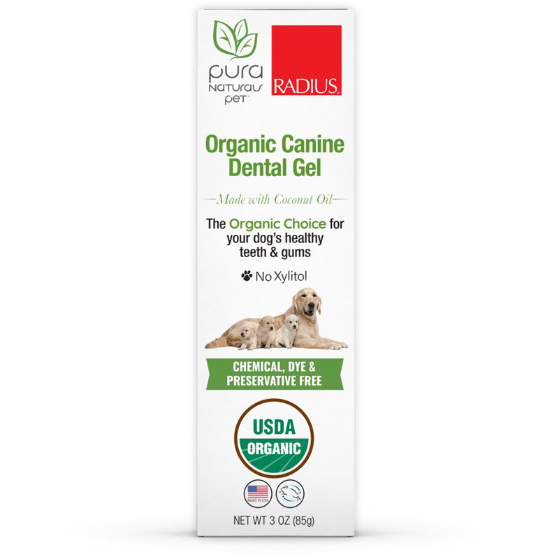 Organic Coconut Oil Dog Toothpaste Gel