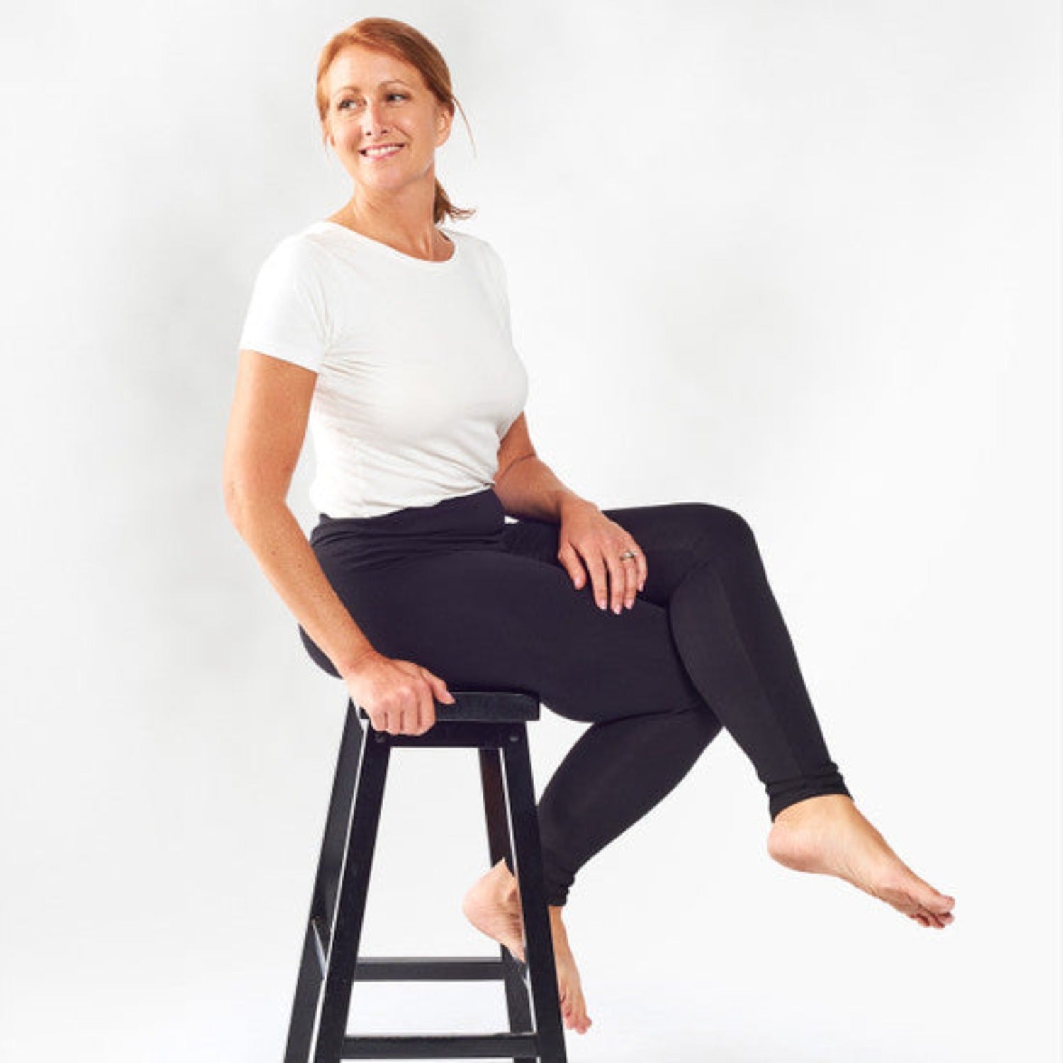 Organic Cotton Ribbed Leggings