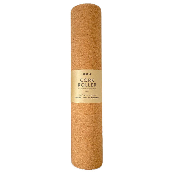 Long Natural Cork Massage Roller