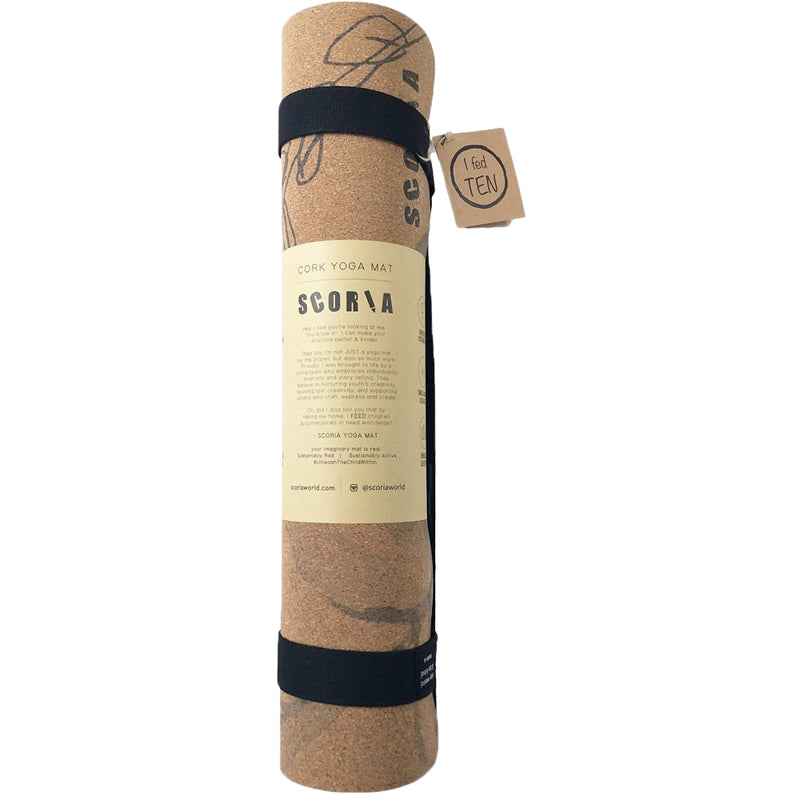 Blossom Cork Yoga Mat 4.5mm