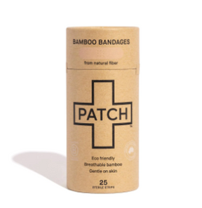 Natural Compostable Bamboo Bandages 25ct