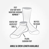 Organic Cotton Low Athletic Socks