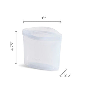 Stasher Silicone 1 Cup Bowl in Clear