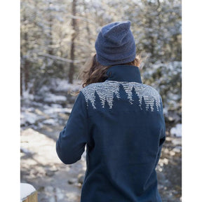 Stormy Forest Quarterzip Sweatshirt - XS