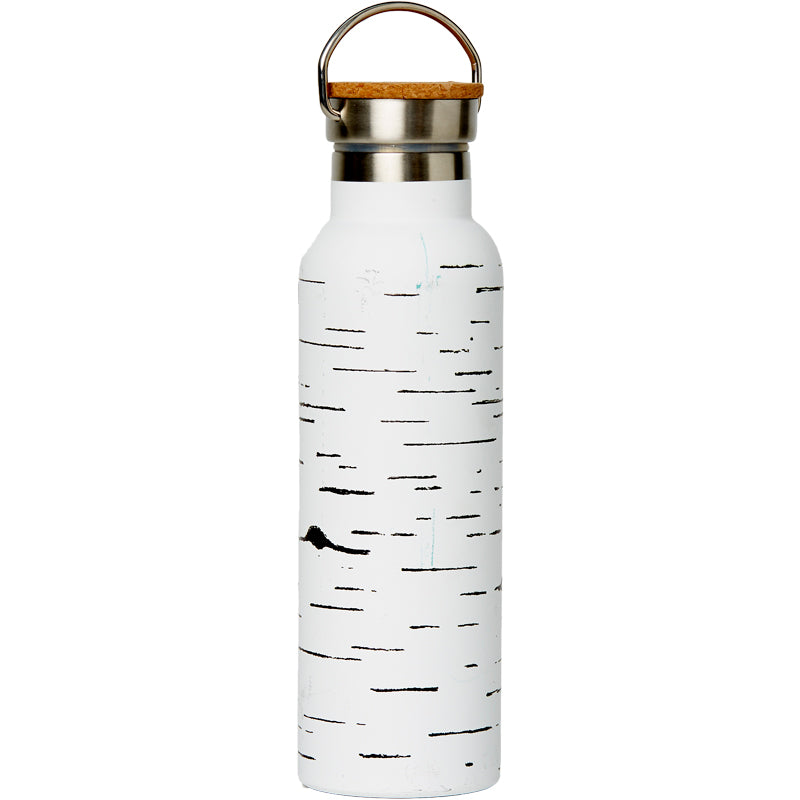White Bark Reusable Water Bottle