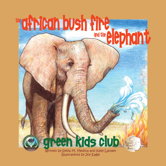 African Bush Fire and the Elephant