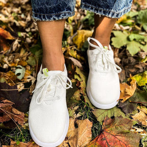 Women's Unbleached White Hemp Shoes