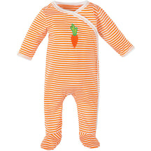 Side Snap Footed Baby Onesie