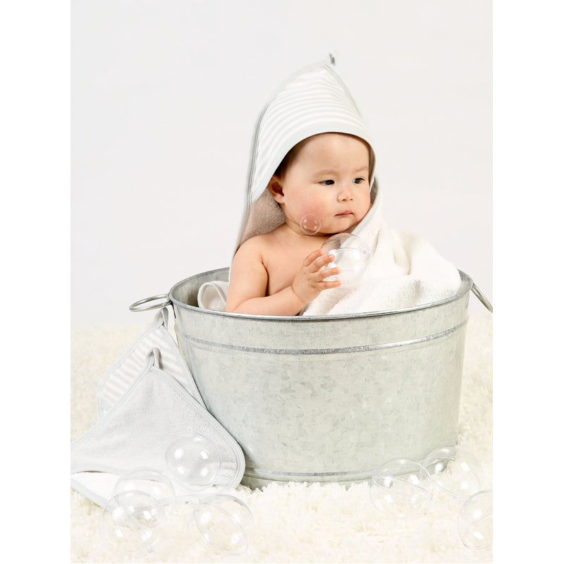 Organic Cotton Hooded Baby Bath Towel