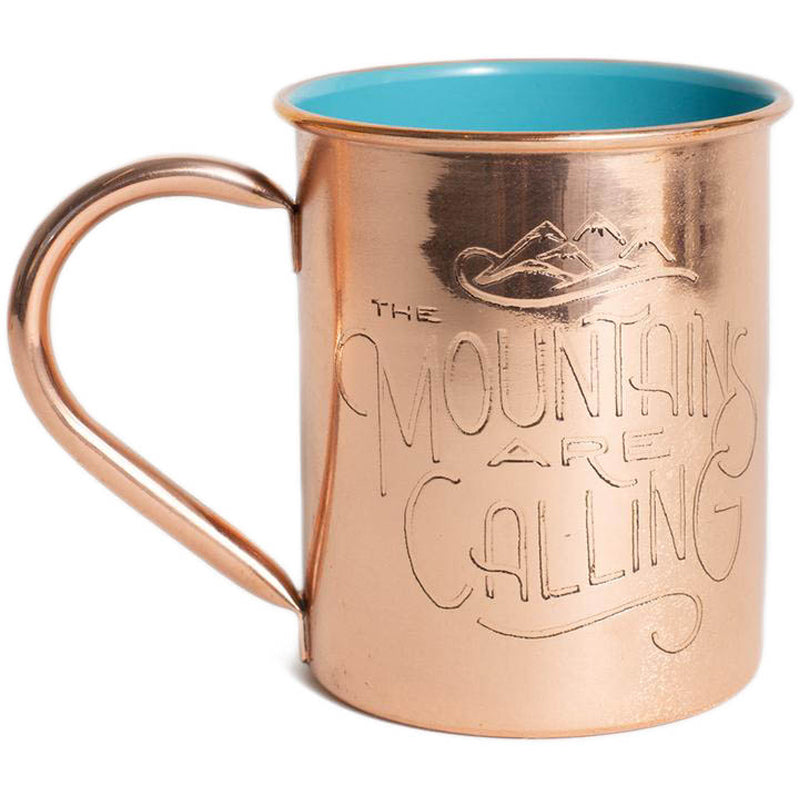 Mountains are Calling Copper Mug 14oz