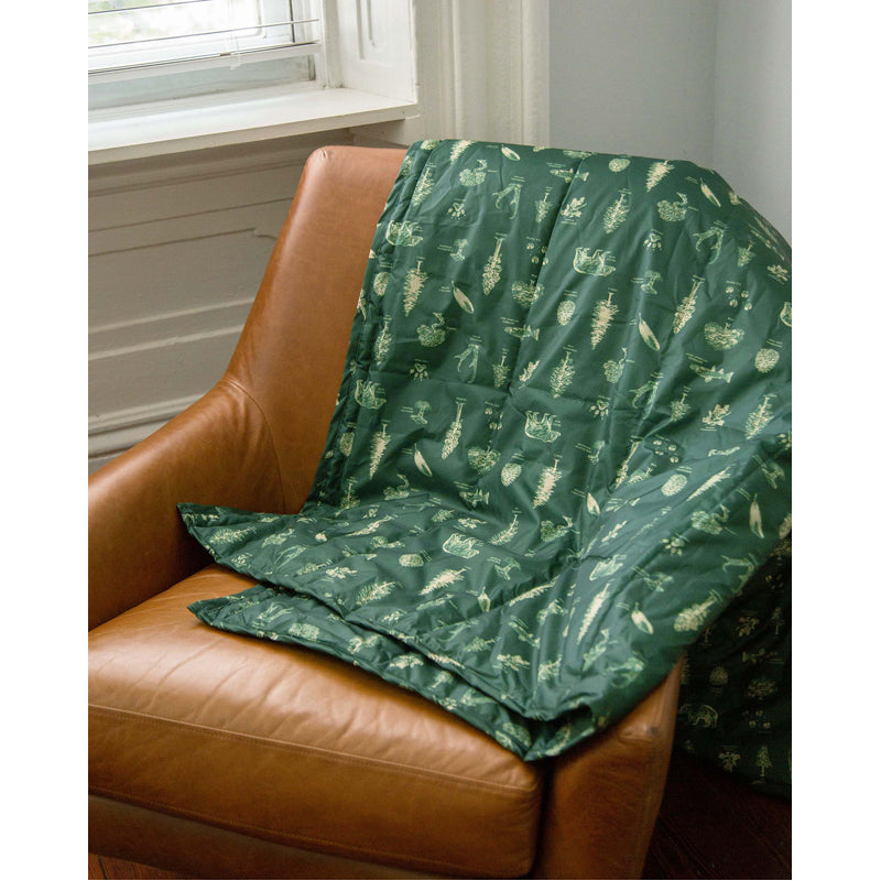Field Guide Quilted Blanket