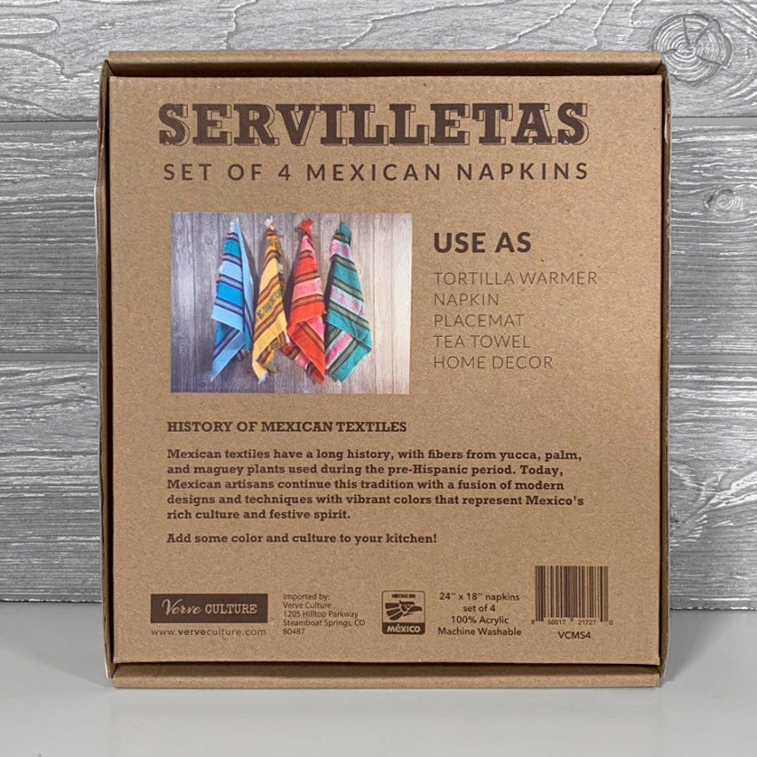 Servilletas - Set of 4 Mexican Napkins