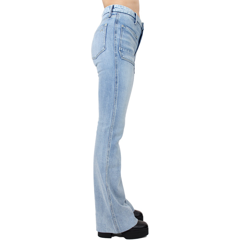 Wanderer Flare High-Rise Jeans - Gracie Wash
