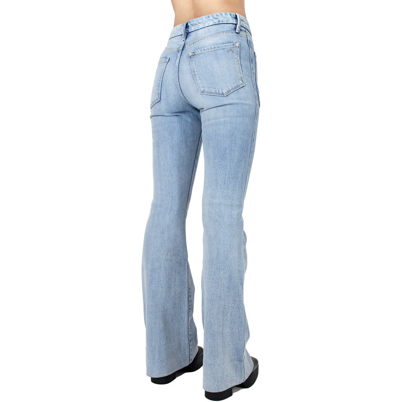 Wanderer Flare High-Rise Jeans - Gracie Wash