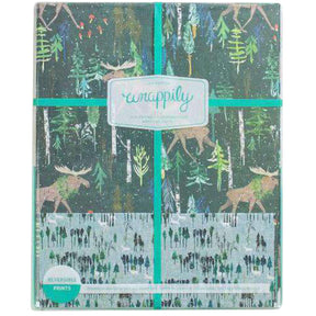 Noel Forest Recycled Gift Paper (3pk)
