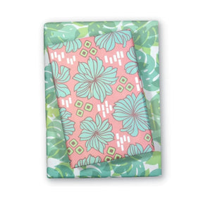 Retro Bloom and Monstera Shadow Recycled Gift Paper (3pk)