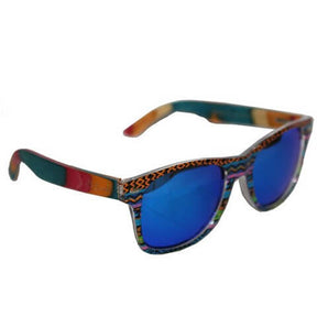 Wayfarer Polarized Sunglasses in Multicolor Honey Drippers