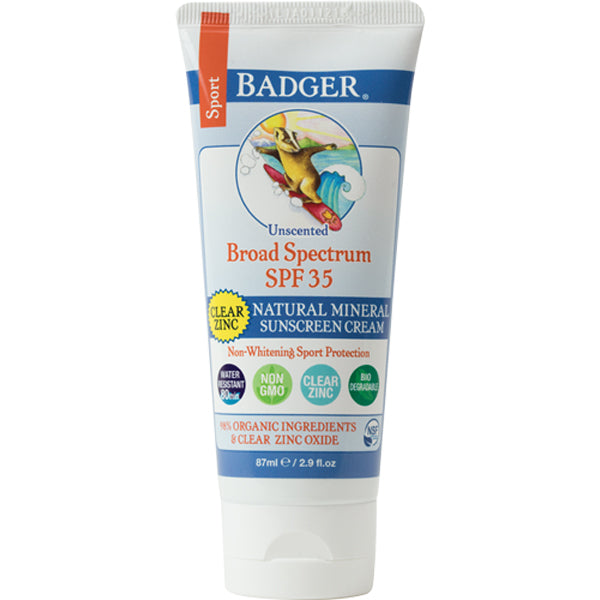 Clear Zinc Sport Sunscreen - SPF 35 2.9oz