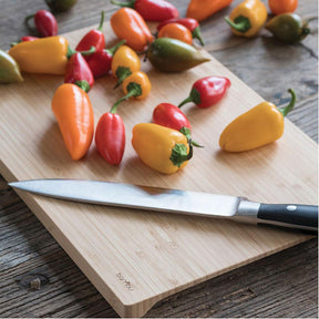 Custom Engraved Undercut Bamboo Cutting Board