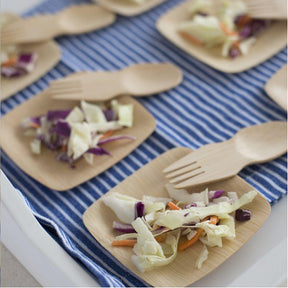 Veneerware Compostable Bamboo Sporks - 24 pk