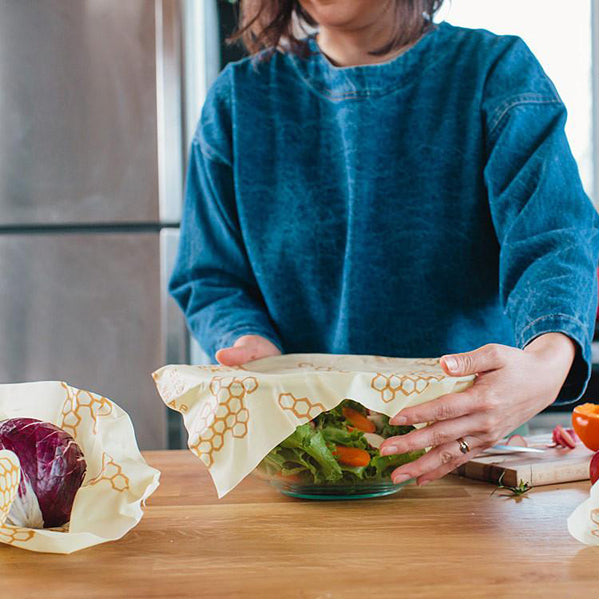 3 Beeswax Food Wrap, Beeswax Sandwich Wrap, Reusable Food Wrap