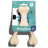 BetterBone Classic - Small All Natural Dog Bone - Eco Friendly Dog Toy - Non-Splintering, Nylon Free