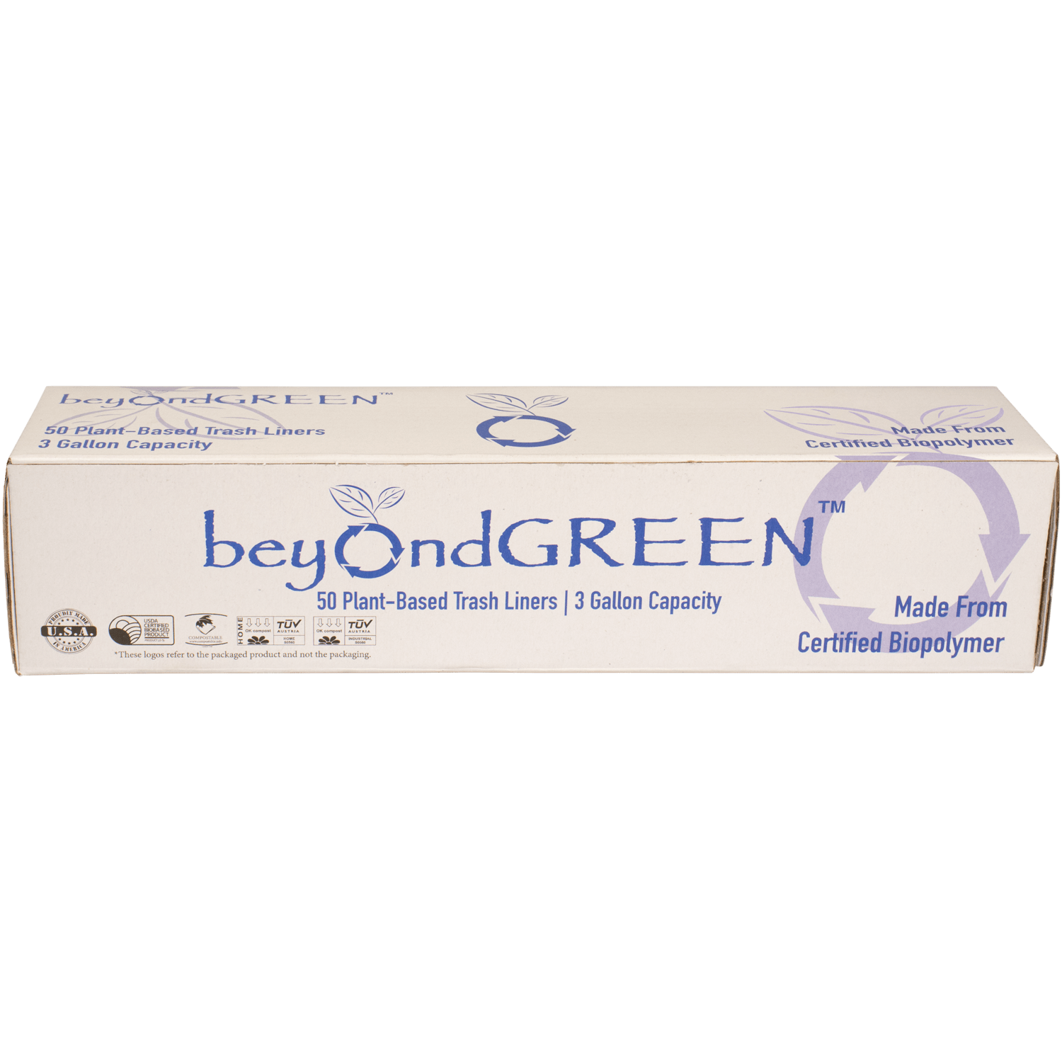 beyondGREEN biotech, Inc. Biodegradable, Plant-Based Trash Liners