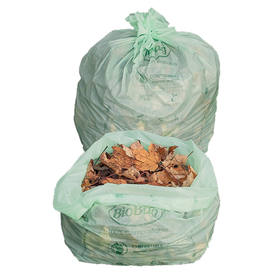 BioBag Compostable Yard Waste Leaf Bags - 10pk