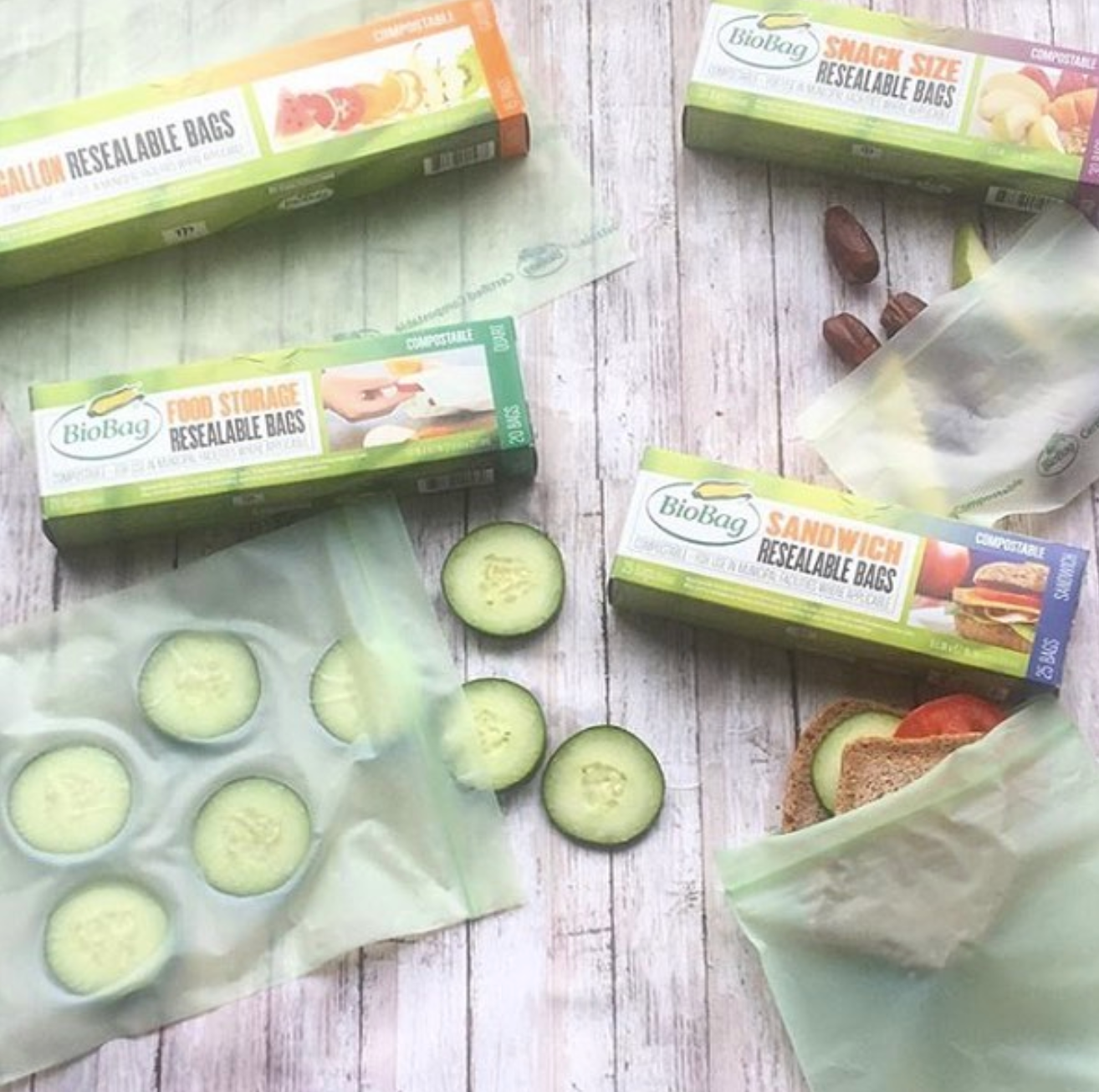 Resealable storage bags deals