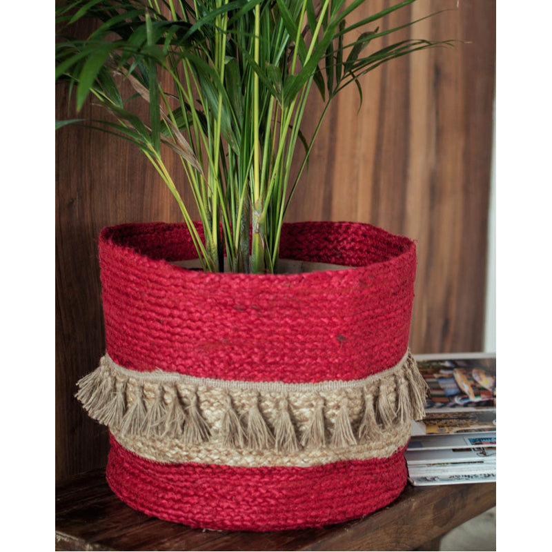 Hand Woven Lily Basket
