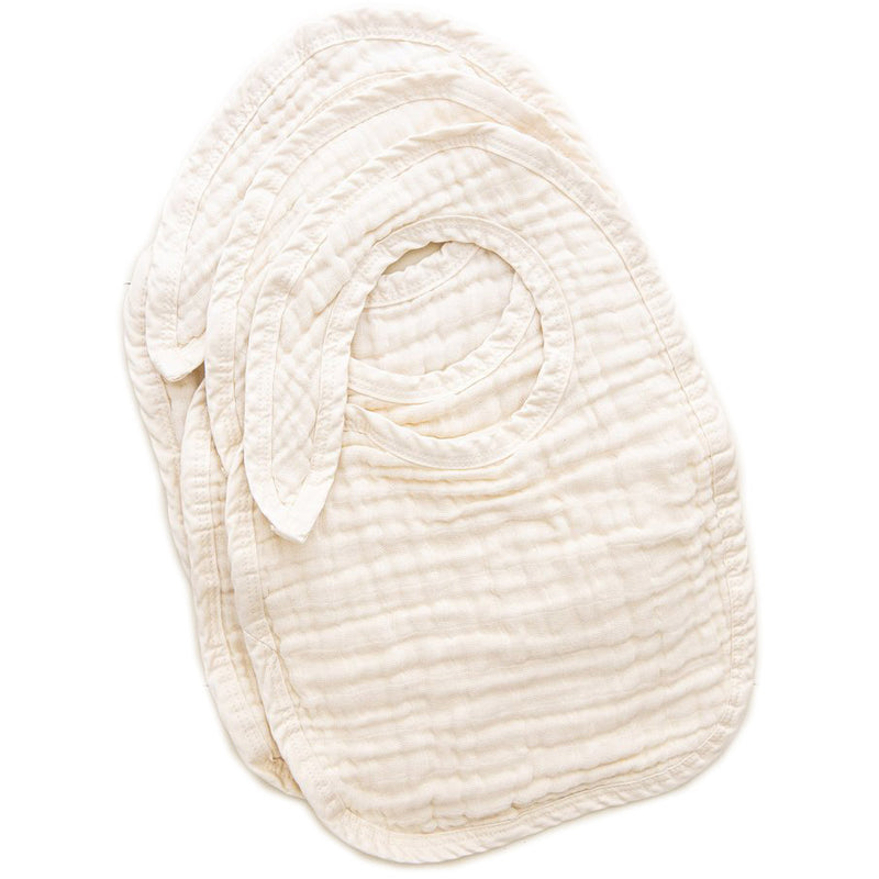 Organic Cotton Baby Bibs - 3pk