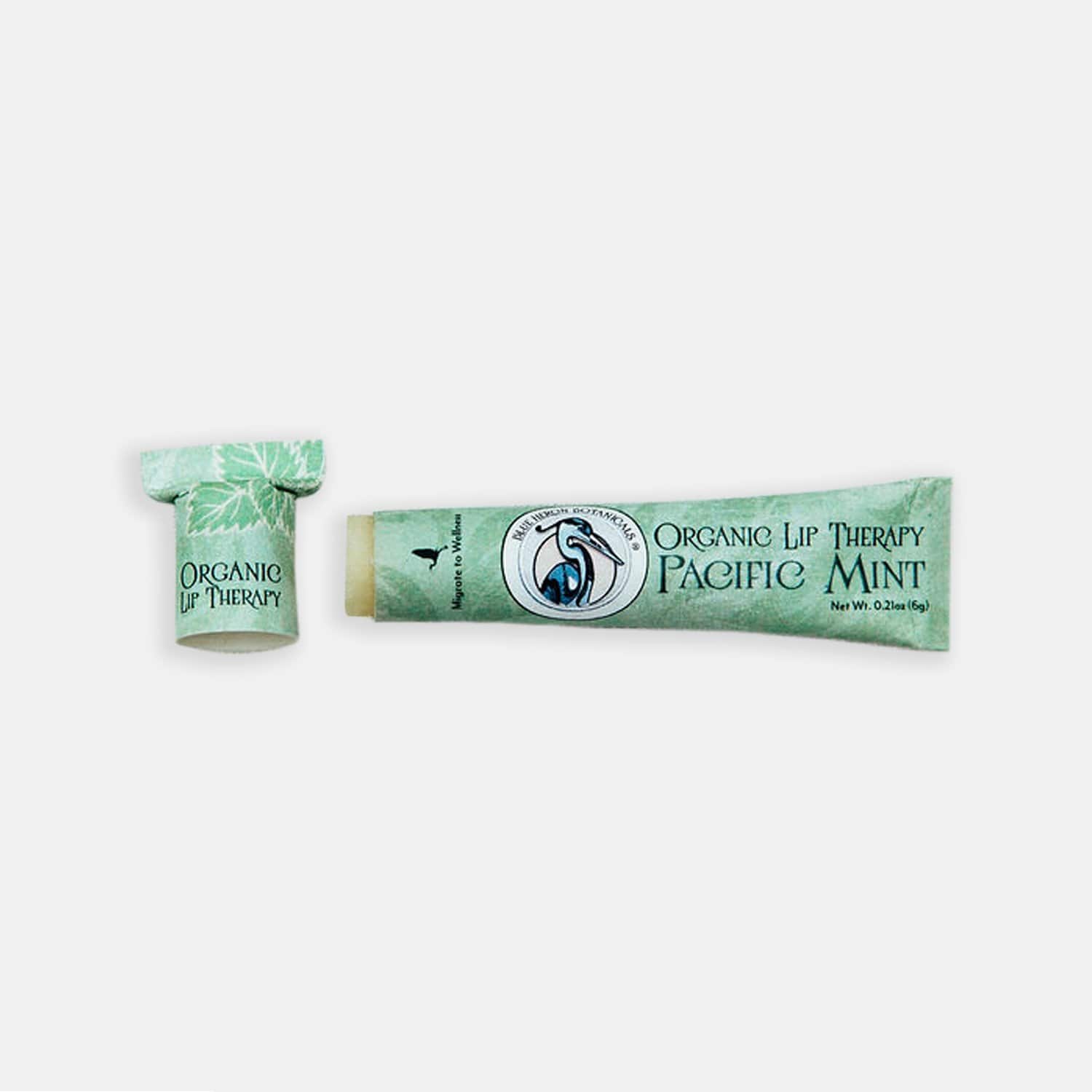 Blue Heron Botanicals Organic Lip Pacific Mint Lip Therapy Balm