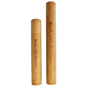 Bamboo Toothbrush Travel Case