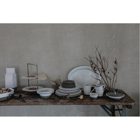 Recycled Stoneware Presentation Plates 6"