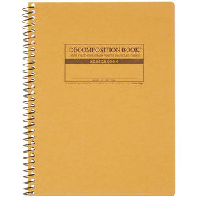 Coilbound Recycled Paper Sketchbook